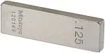 Mitutoyo - 611201-531 Steel Rectangular Gage Block, ASME Grade 0, 1.0" Length