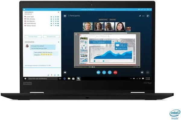 Lenovo ThinkPad X13 Yoga Gen 1 Intel i5 10210U 1.60GHz 8GB RAM 256GB SSD 13.3&#034; W