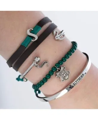 Wizarding World Harry Potter
Harry Potter Slytherin Charm Friendship Bracelet Gift Set - 4 Pack