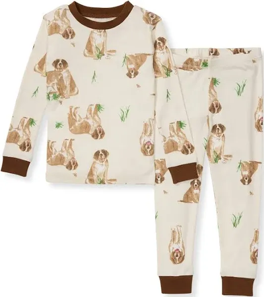 Burt's Bees Baby Boys' 2-Piece Organic Cotton Pajamas