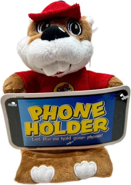 Buc-ee's Plush Stuffed Toy Phone Holder