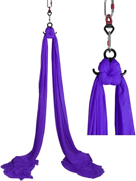 Dasking Premium Aerial Silks Equipment Safe Deluxe Aerial Kit