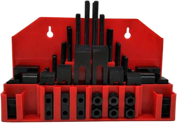 Grizzly 58 Pc. Clamping Kit for 1/2" T-Slots