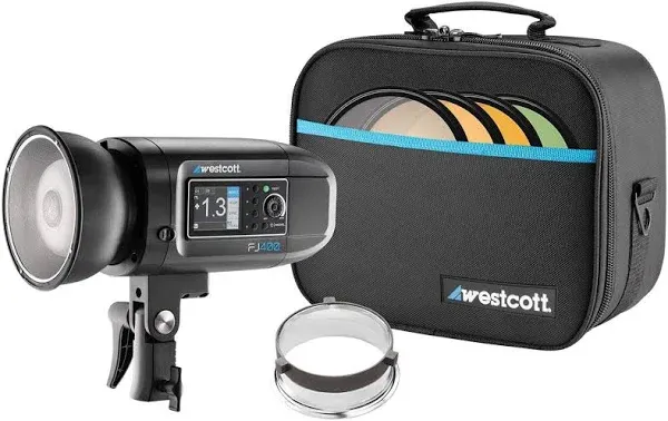 Westcott FJ400 400Ws Strobe with AC/DC Battery, w/FJ-X3 M Wireless Flash Trigger