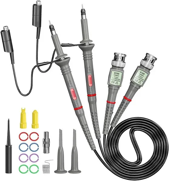 Goupchn Universal P6100 Oscilloscope Clip Probes