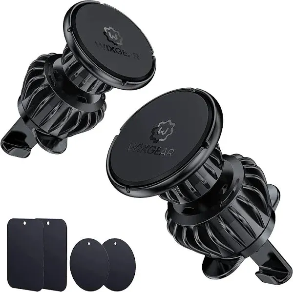 Magnetic Phone Holder for Car, [2 Pack] Universal Air Vent Magnetic Phone Mou...