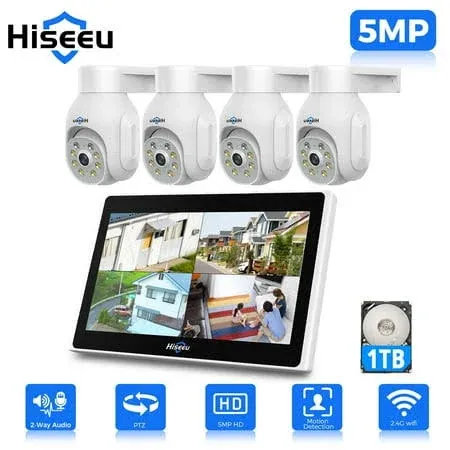 Hiseeu Wireless Security Camera System