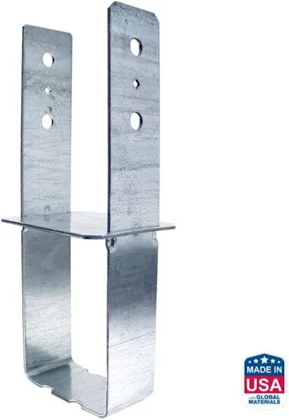 (6) ea Simpson CB66 6&#034; x 6&#034; 7 Gauge Galvanized Steel Column Base  