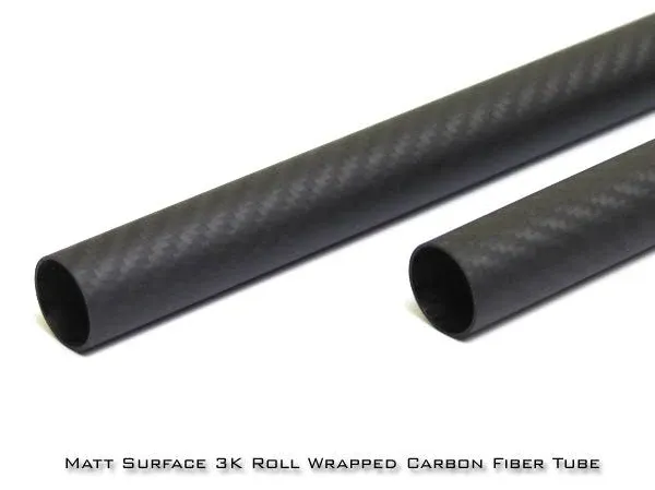 3K Roll Wrapped Carbon Fiber Tube