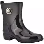 Tommy Hilfiger Kippa Rain Boot 9 Women's Black