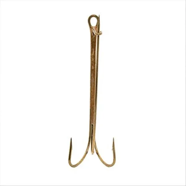 Double Live /Liver Hook with Safety Pin - Bronze 1