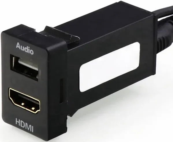 HDMI Socket Mount Cable for Toyota