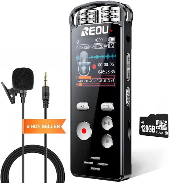 REOu 36720 Digital Voice Recorder