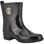 Tommy Hilfiger Kippa Rain Boot 8 Women's Black