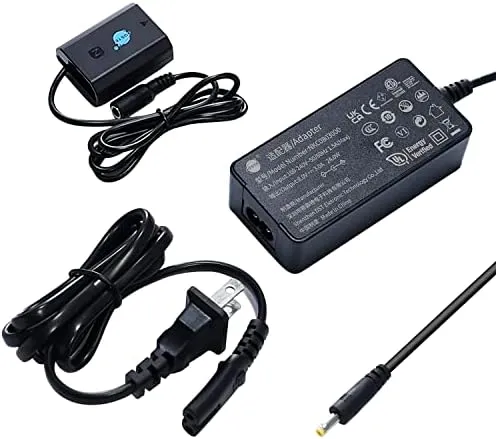 HY1C Dummy Battery AC Power Adapter Kit for Sony Alpha Cameras