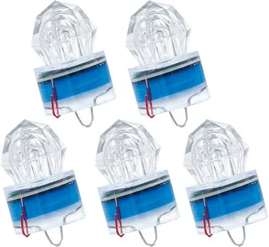 BLUEWING Diamond Fishing Lights 5 Pack