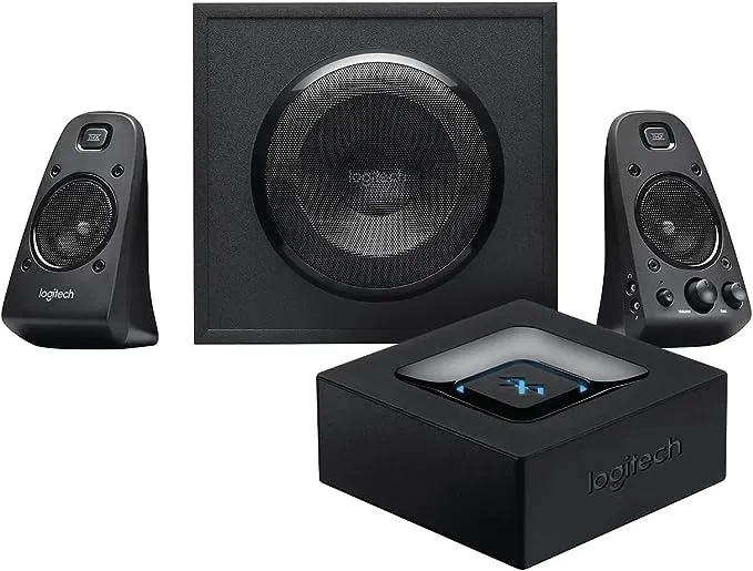 Logitech Z623 400 Watt Home Speaker System, 2.1 Speaker System - Black