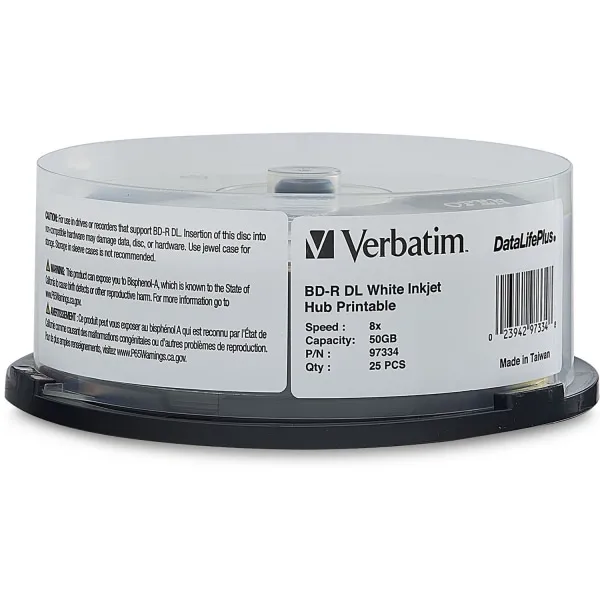 Verbatim DataLifePlus BD-R 50GB 25pcs