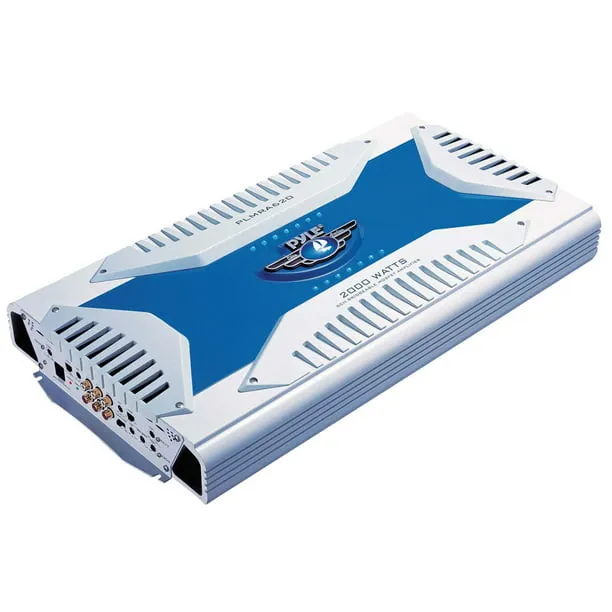 Pyle PLMRA620 6CH 2000W Waterproof Marine Amplifier