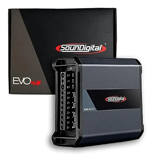 SounDigital 800.4 Evo 4.0 4-Channel Amplifier