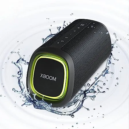 LG XBOOM Go XG7QBK Portable Bluetooth Speaker, Black