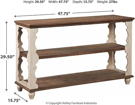 Ashley Furniture Alwyndale Console Sofa Table