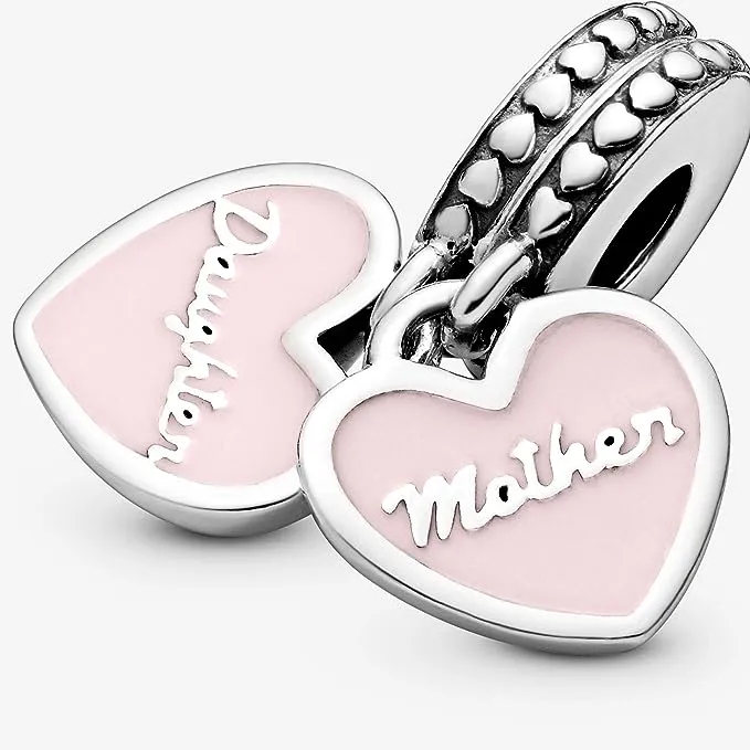 Pandora Mother & Daughter Hearts Dangle Charm