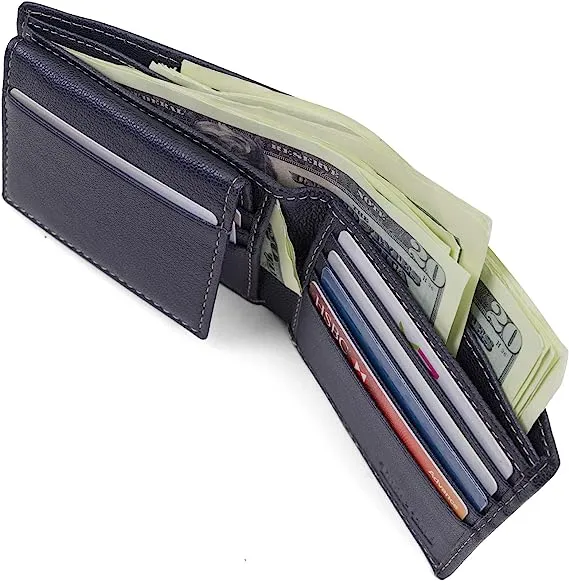 Timberland Men's Leather RFID Blocking Passcase Security Wallet