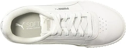 PUMA womens Carina Leather Sneaker