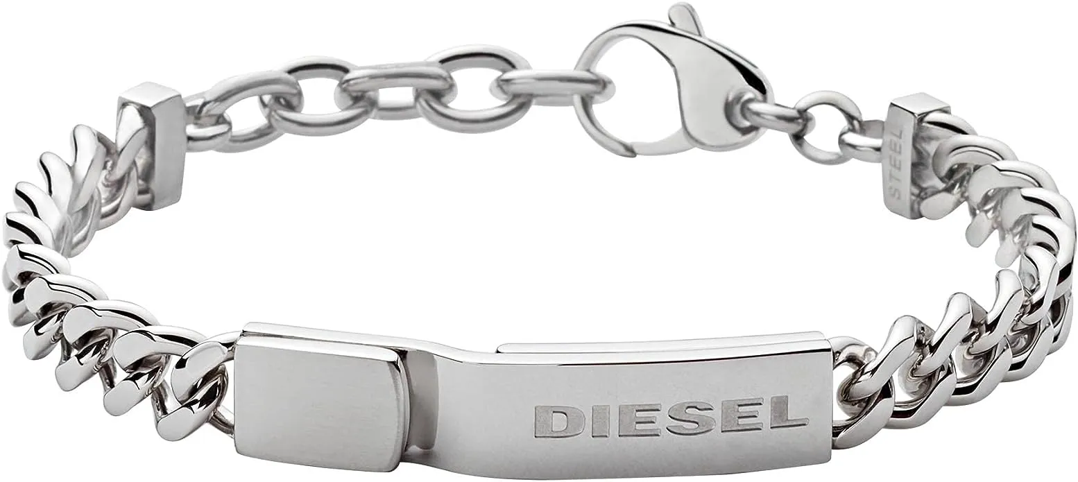 Diesel Men's Stacked Stainless-Steel Bracelet