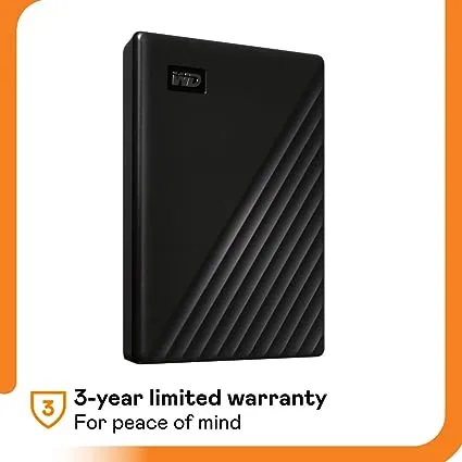 Disque dur portable WD My Passport 2 To - Externe - Noir