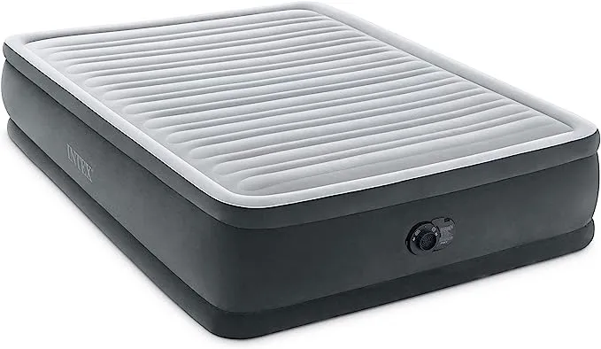 Intex Comfort Deluxe Dura-Beam Plush Air Mattress Bed