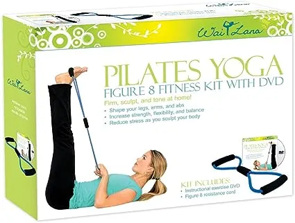 Wai Lana Kits: Pilates Yoga Figure 8 Kit with DVD