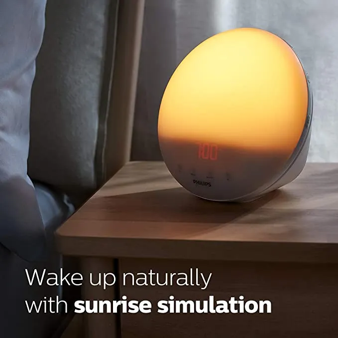 Philips Wake-up Light with Colored Sunrise Simulation