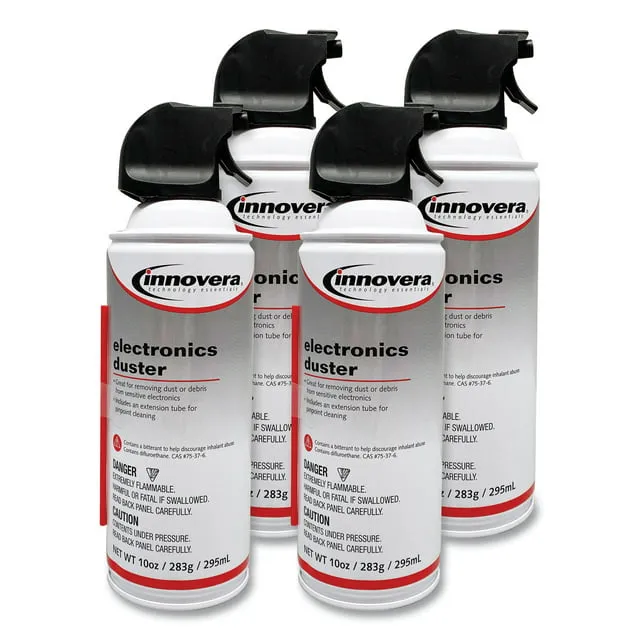 Innovera IVR10016 10 oz. Compressed Air Duster Cleaner (6/Pack)