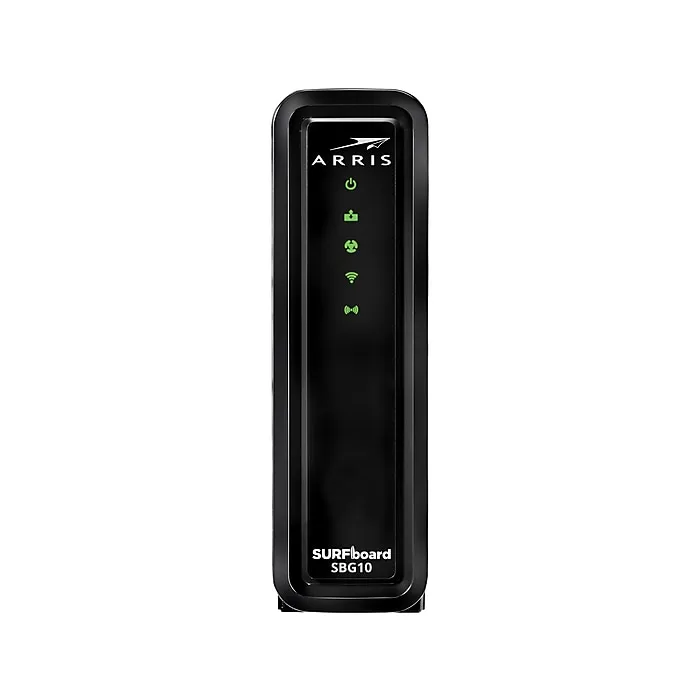 arris surfboard ac1600 dual band router with 16x4 docsis 3.0 cable modem black (Renewed)