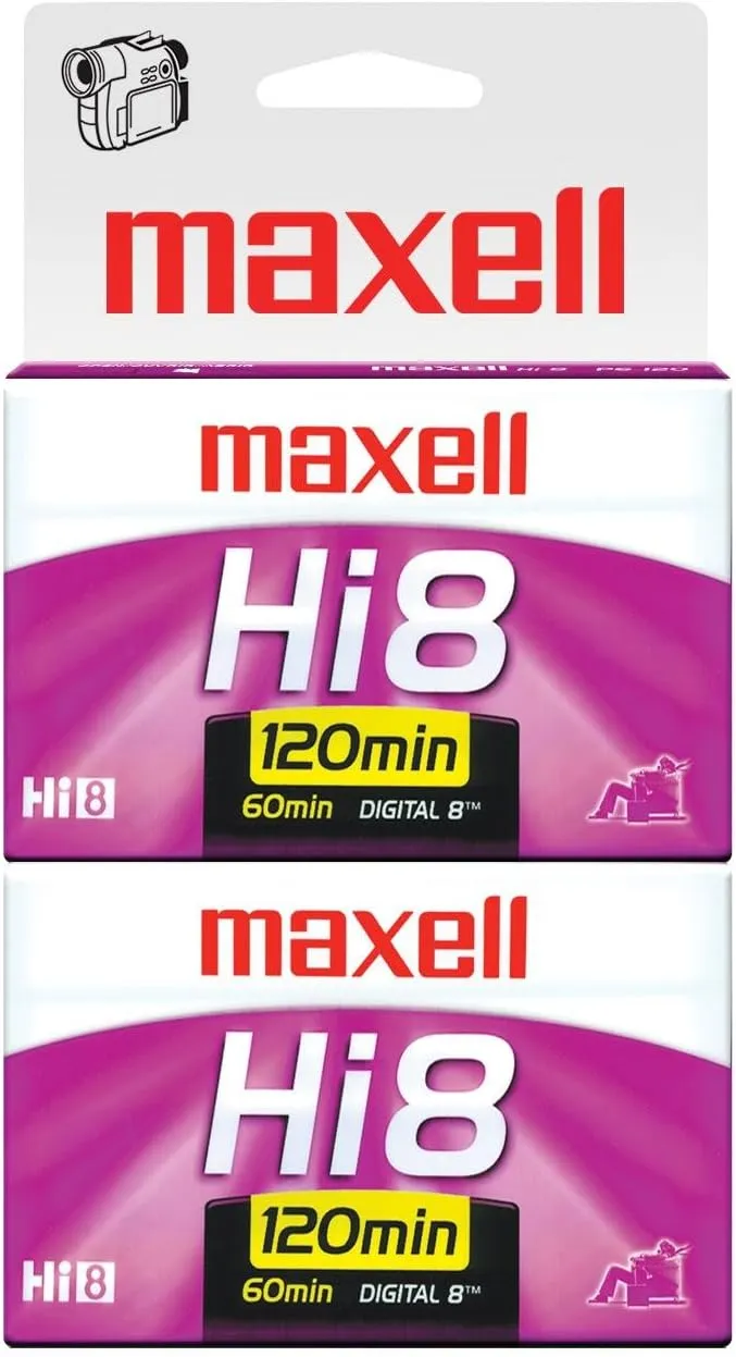 Maxell Hi8 Videocassette