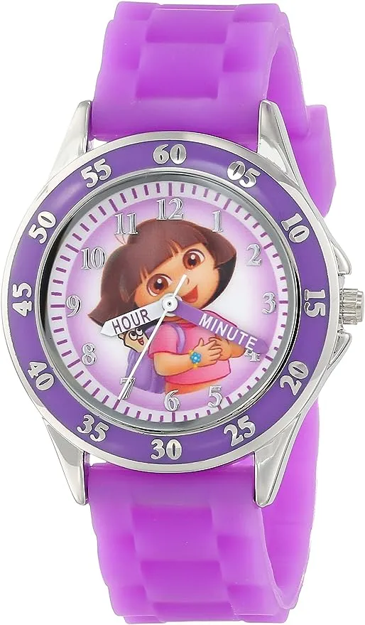 Nickelodeon Kids&#039; Dora the Explorer Time Teacher Watch