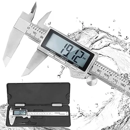 Digital Caliper Measuring Tool IP54 Waterproof Electronic Micrometer Caliper