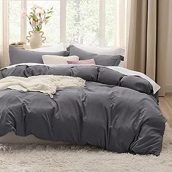 Bedsure Sage Green Duvet Cover King Size - Soft Prewashed Set, 3 Pieces, 1 Duvet Cover 104x90 Inches with Zipper Closure and 2 Pillow Shams, Comforter Not Included