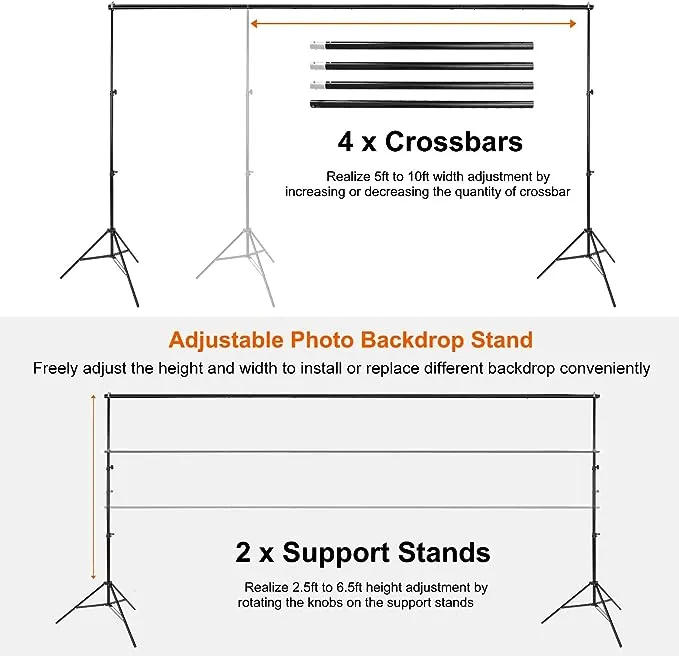 iMounTEK Photo Video Studio Backdrop Stand