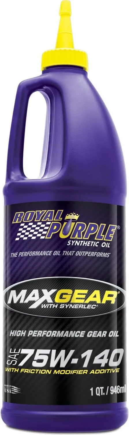 Royal Purple Max Gear 75W-140 Gear Oil, 1 Quart