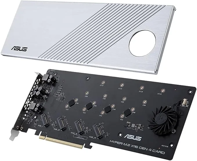 ASUS Hyper M.2 x16 Gen 4 Card