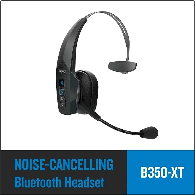 BlueParrott - B350-XT Wireless On-Ear Headset - Black