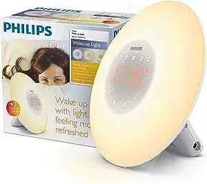 1 Alarm Wake Up Light VitaLight Clock Radio