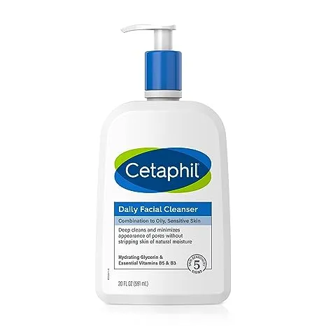 CETAPHIL Daily Facial Cleanser Normal to Oily Skin 16oz