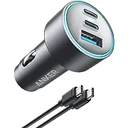 Cargador De Coche Anker Usb-c, Cargador Rápido Compacto De 3