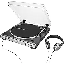 Audio-Technica AT-LP60XHP Automatic Belt-Drive Turntable with Headphones