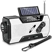 Emergency Solar Hand Crank Radio, Noaa Weather Radio for Emergency with Am/fm ...