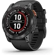 Garmin fēnix 7 Pro Solar, Multisport GPS Smartwatch, Built-in Flashlight, Solar Charging Capability, Black